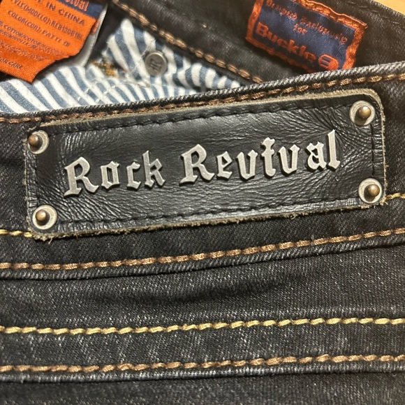 Rock Revival Women's Black Boot Cut Jeans - Picture 11 of 14